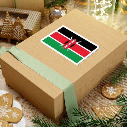 Flag of Kenya WFB 2009 (Kenya) STICKER Vinyl Kiss-Cut Decal - The Sticker Space