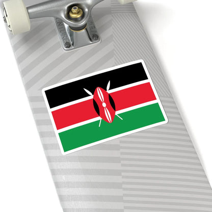 Flag of Kenya WFB 2009 (Kenya) STICKER Vinyl Kiss-Cut Decal - The Sticker Space