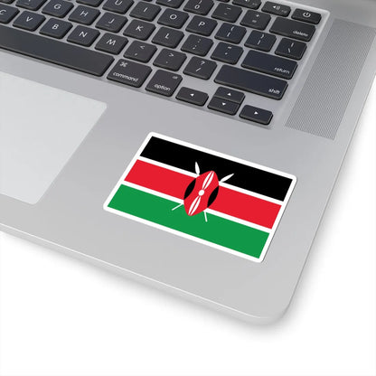 Flag of Kenya WFB (Kenya) STICKER Vinyl Kiss-Cut Decal - The Sticker Space