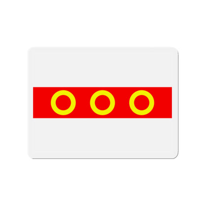 Flag of Kercem Malta - Die-Cut Magnet-2" x 2"-The Sticker Space