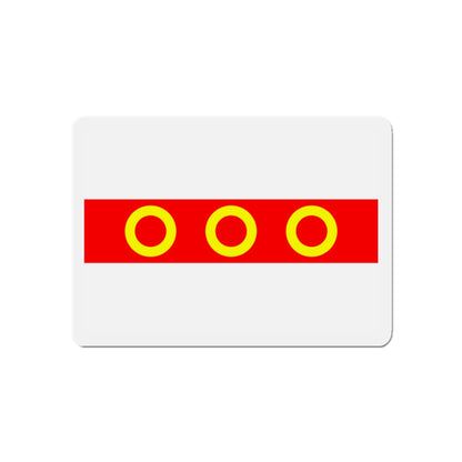 Flag of Kercem Malta - Die-Cut Magnet-5" x 5"-The Sticker Space