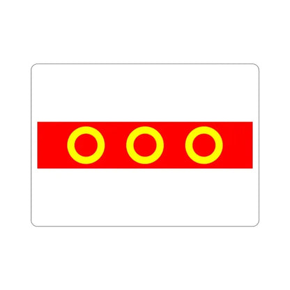 Flag of Kercem Malta STICKER Vinyl Die-Cut Decal 2 Inch - The Sticker Space