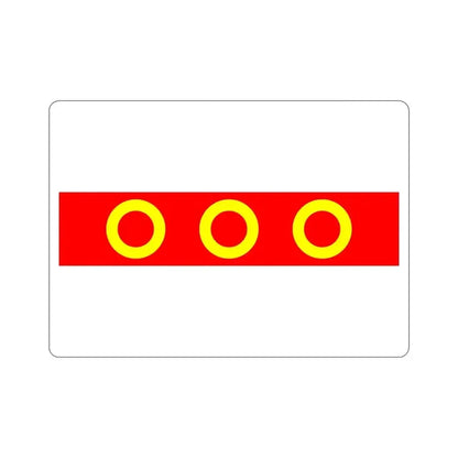 Flag of Kercem Malta STICKER Vinyl Die-Cut Decal 5 Inch - The Sticker Space