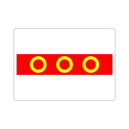 Flag of Kercem Malta STICKER Vinyl Die-Cut Decal 5 Inch - The Sticker Space