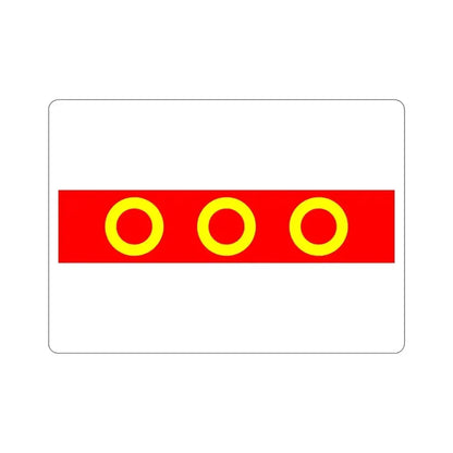 Flag of Kercem Malta STICKER Vinyl Die-Cut Decal 6 Inch - The Sticker Space