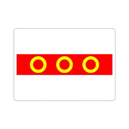 Flag of Kercem Malta STICKER Vinyl Die-Cut Decal - The Sticker Space