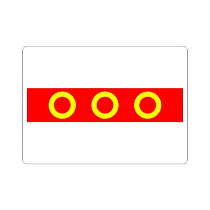 Flag of Kercem Malta STICKER Vinyl Die-Cut Decal - The Sticker Space