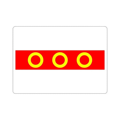 Flag of Kercem Malta STICKER Vinyl Die-Cut Decal - The Sticker Space