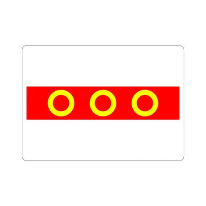 Flag of Kercem Malta STICKER Vinyl Die-Cut Decal - The Sticker Space