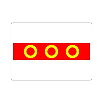Flag of Kercem Malta STICKER Vinyl Die-Cut Decal - The Sticker Space