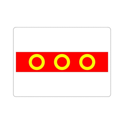 Flag of Kercem Malta STICKER Vinyl Die-Cut Decal - The Sticker Space