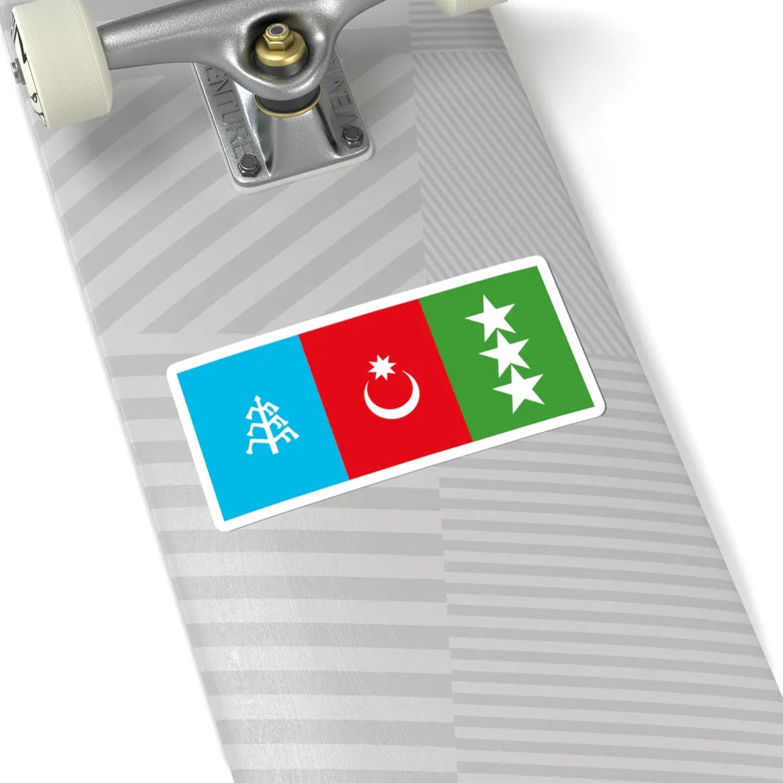 Flag of Khalaj People Fictive (Iran) STICKER Vinyl Kiss-Cut Decal - The Sticker Space