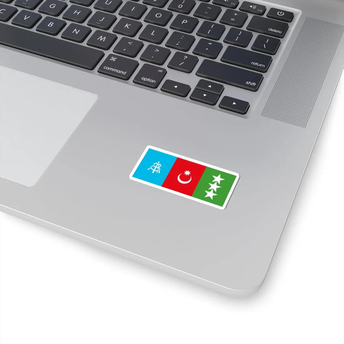 Flag of Khalaj People Fictive (Iran) STICKER Vinyl Kiss-Cut Decal - The Sticker Space