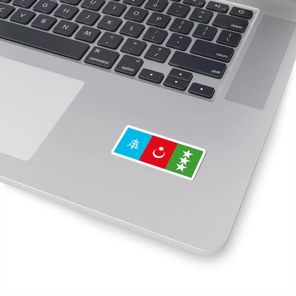 Flag of Khalaj People Fictive (Iran) STICKER Vinyl Kiss-Cut Decal - The Sticker Space