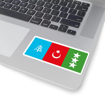 Flag of Khalaj People Fictive (Iran) STICKER Vinyl Kiss-Cut Decal - The Sticker Space