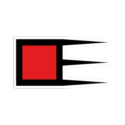 Flag of Khan Krums army (Bulgaria) STICKER Vinyl Kiss-Cut Decal 3 Inch White - The Sticker Space