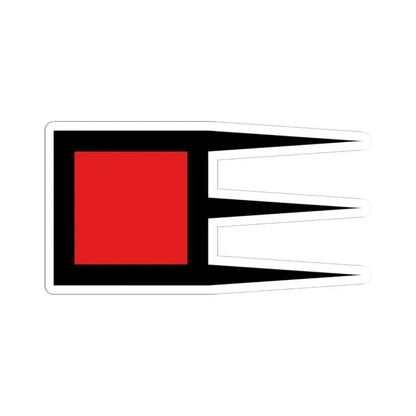 Flag of Khan Krums army (Bulgaria) STICKER Vinyl Kiss-Cut Decal 6 Inch White - The Sticker Space