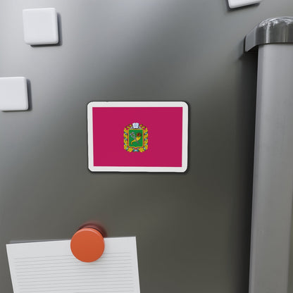 Flag of Kharkiv Oblast Ukraine - Die-Cut Magnet-The Sticker Space