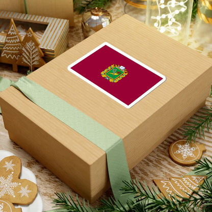 Flag of Kharkiv Oblast (Ukraine) STICKER Vinyl Kiss-Cut Decal - The Sticker Space