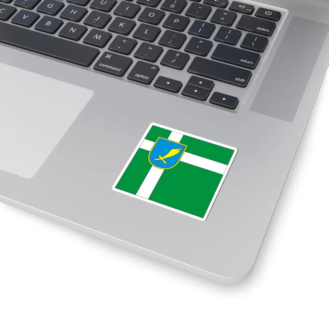 Flag of Khartsyzk (Ukraine) STICKER Vinyl Kiss-Cut Decal - The Sticker Space