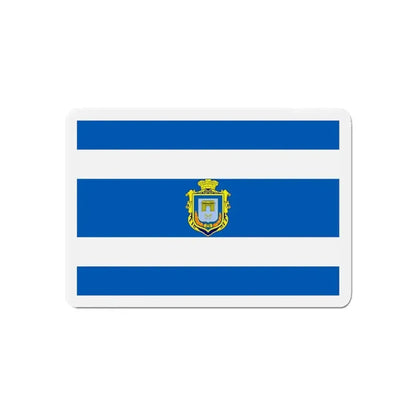 Flag of Kherson Ukraine - Refrigerator Magnet - The Sticker Space