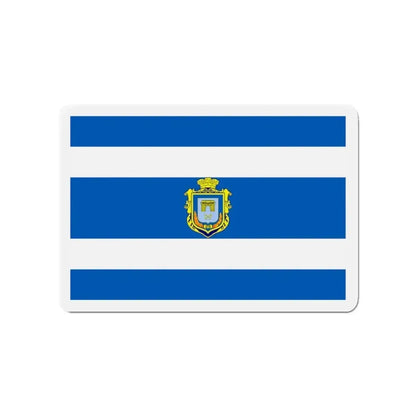 Flag of Kherson Ukraine - Refrigerator Magnet - The Sticker Space