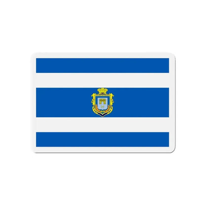 Flag of Kherson Ukraine - Refrigerator Magnet - The Sticker Space