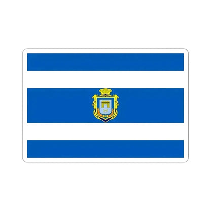 Flag of Kherson Ukraine - STICKER Vinyl Kiss-Cut Decal 2 Inch White - The Sticker Space