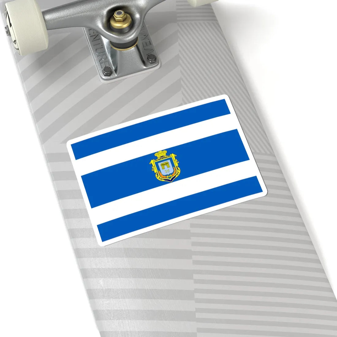 Flag of Kherson (Ukraine) STICKER Vinyl Kiss-Cut Decal - The Sticker Space