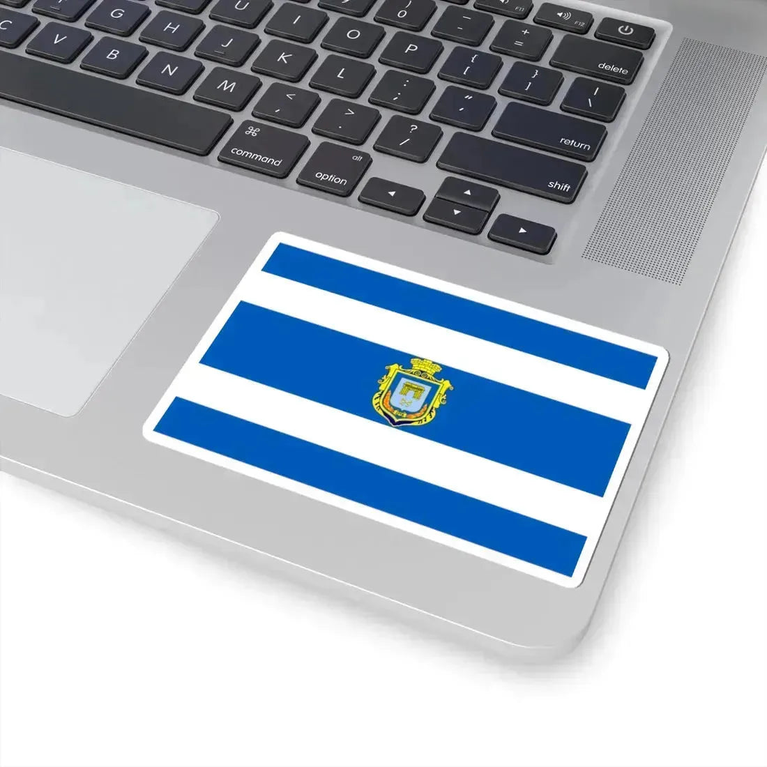 Flag of Kherson (Ukraine) STICKER Vinyl Kiss-Cut Decal - The Sticker Space