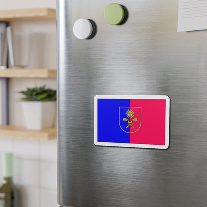 Flag of Khmelnytskyi Oblast Ukraine - Die-Cut Magnet-The Sticker Space