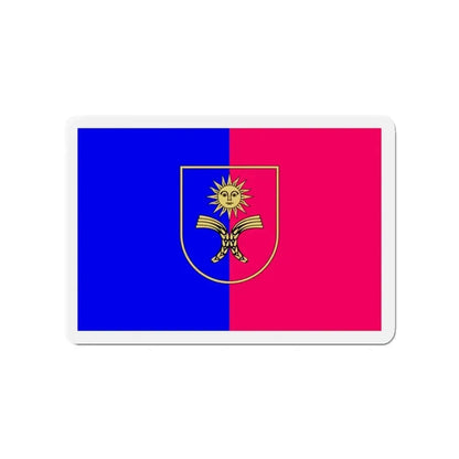 Flag of Khmelnytskyi Oblast Ukraine - Refrigerator Magnet - The Sticker Space