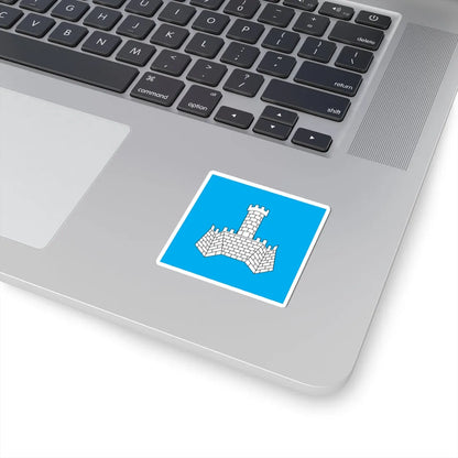 Flag of Khmilnyk (Ukraine) STICKER Vinyl Kiss-Cut Decal - The Sticker Space