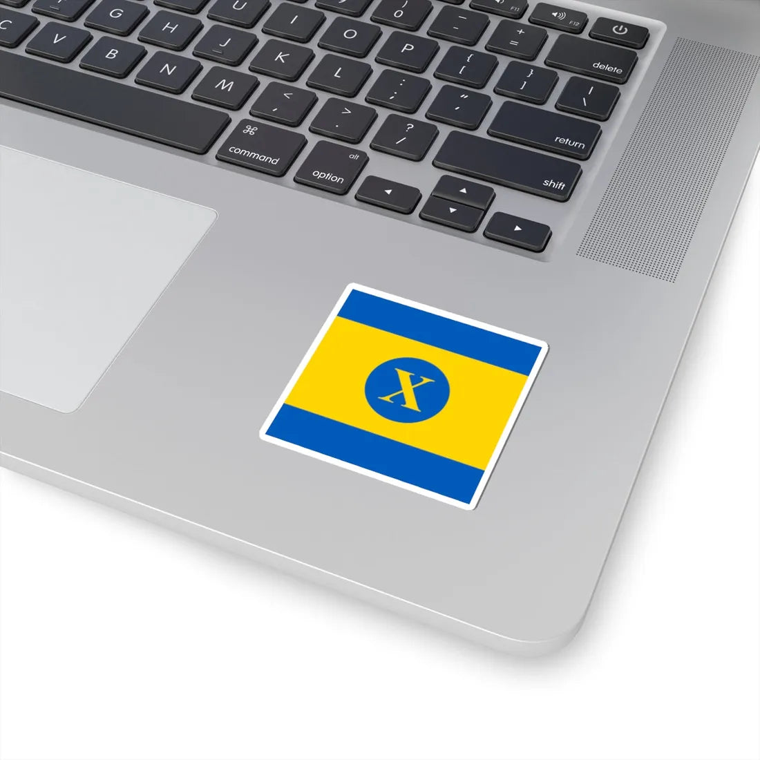 Flag of Khodoriv (Ukraine) STICKER Vinyl Kiss-Cut Decal - The Sticker Space