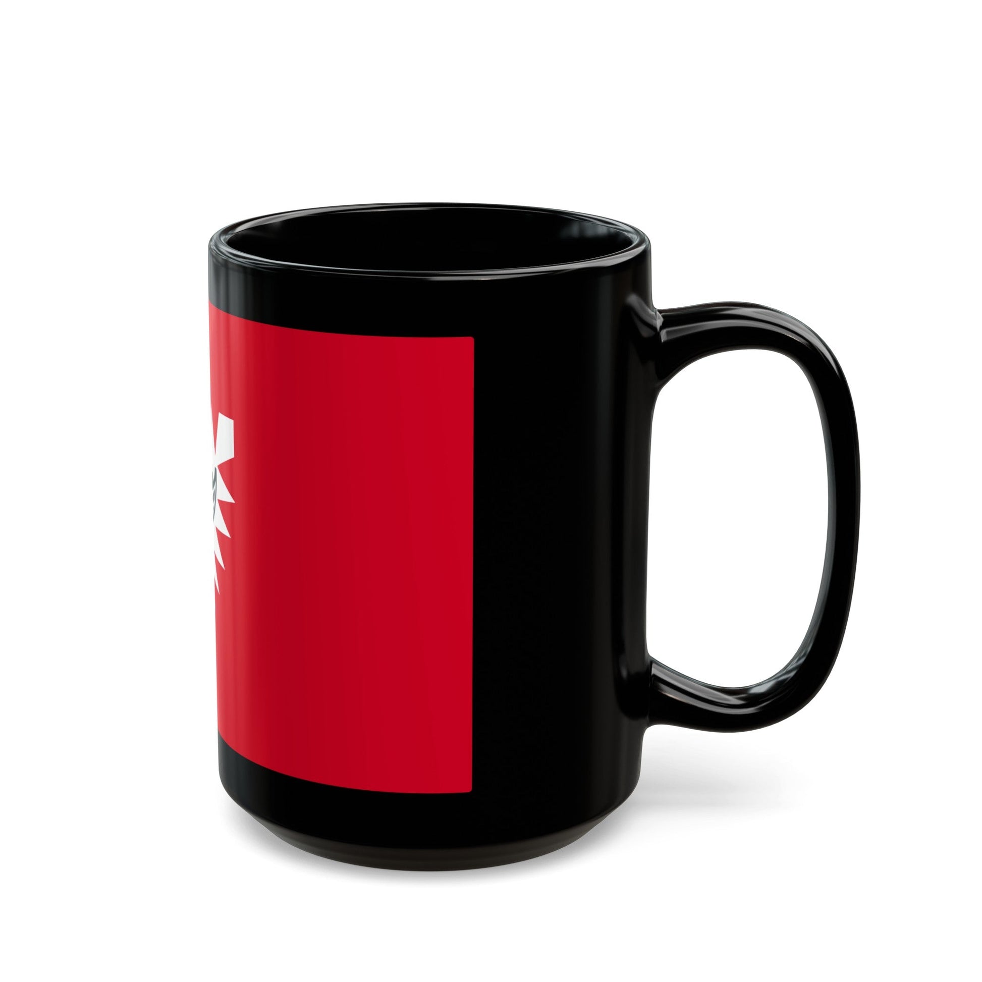 Flag of Kiel Germany - Black Coffee Mug-The Sticker Space