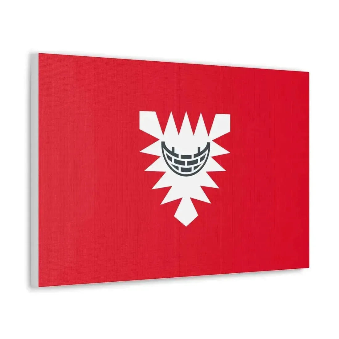 Flag of Kiel Germany - Canvas Wall Art - The Sticker Space