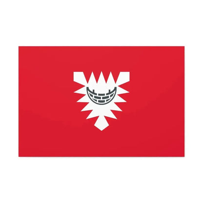 Flag of Kiel Germany - Canvas Wall Art - The Sticker Space