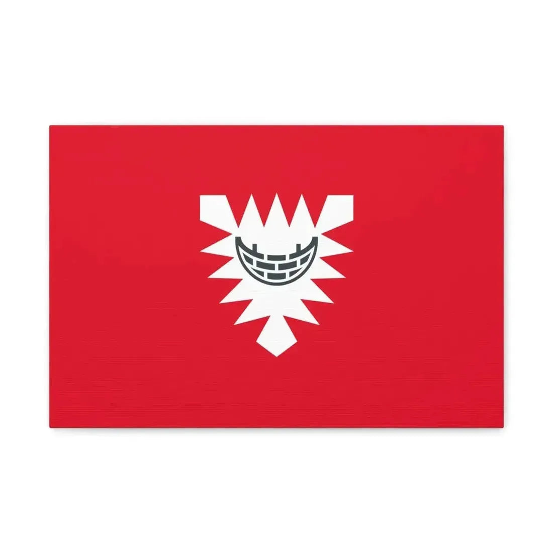 Flag of Kiel Germany - Canvas Wall Art - The Sticker Space