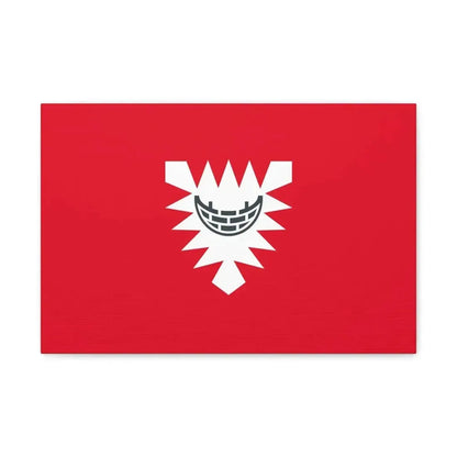 Flag of Kiel Germany - Canvas Wall Art - The Sticker Space