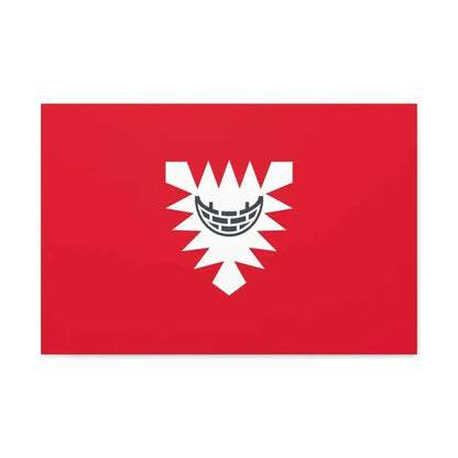 Flag of Kiel Germany - Canvas Wall Art - The Sticker Space