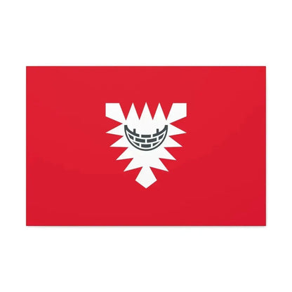 Flag of Kiel Germany - Canvas Wall Art - The Sticker Space