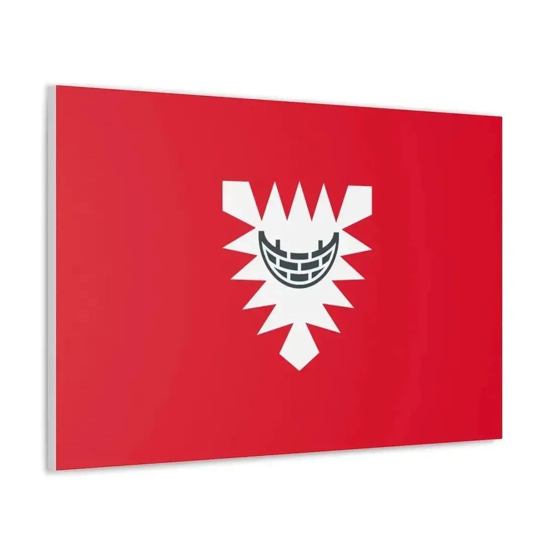 Flag of Kiel Germany - Canvas Wall Art - The Sticker Space