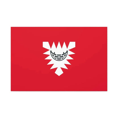 Flag of Kiel Germany - Canvas Wall Art - The Sticker Space