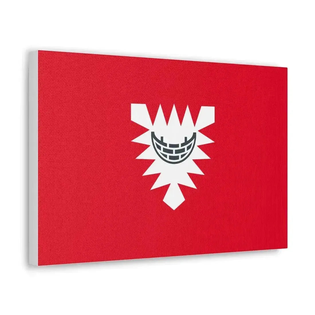 Flag of Kiel Germany - Canvas Wall Art - The Sticker Space