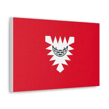 Flag of Kiel Germany - Canvas Wall Art - The Sticker Space