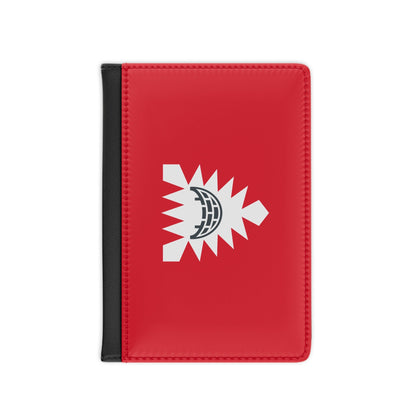 Flag of Kiel Germany - Passport Holder-3.9" x 5.8"-The Sticker Space