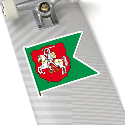 Flag of Kiev Voivodeship 1529-1569-1 (Belarus) (Coat of Arms) STICKER Vinyl Kiss-Cut Decal - The Sticker Space