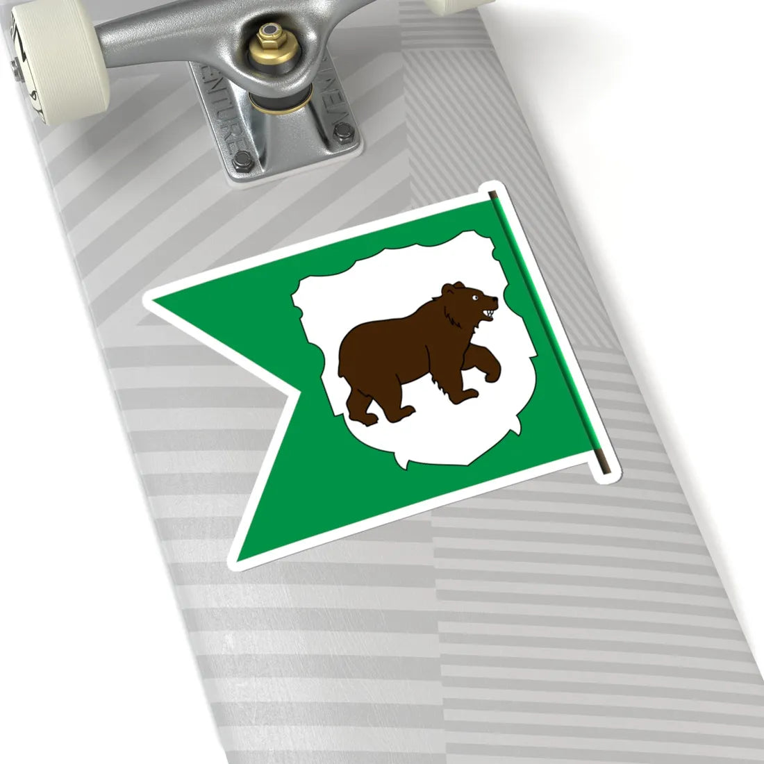 Flag of Kiev Voivodeship 1529-1569-2 (Belarus) (Coat of Arms) STICKER Vinyl Kiss-Cut Decal - The Sticker Space