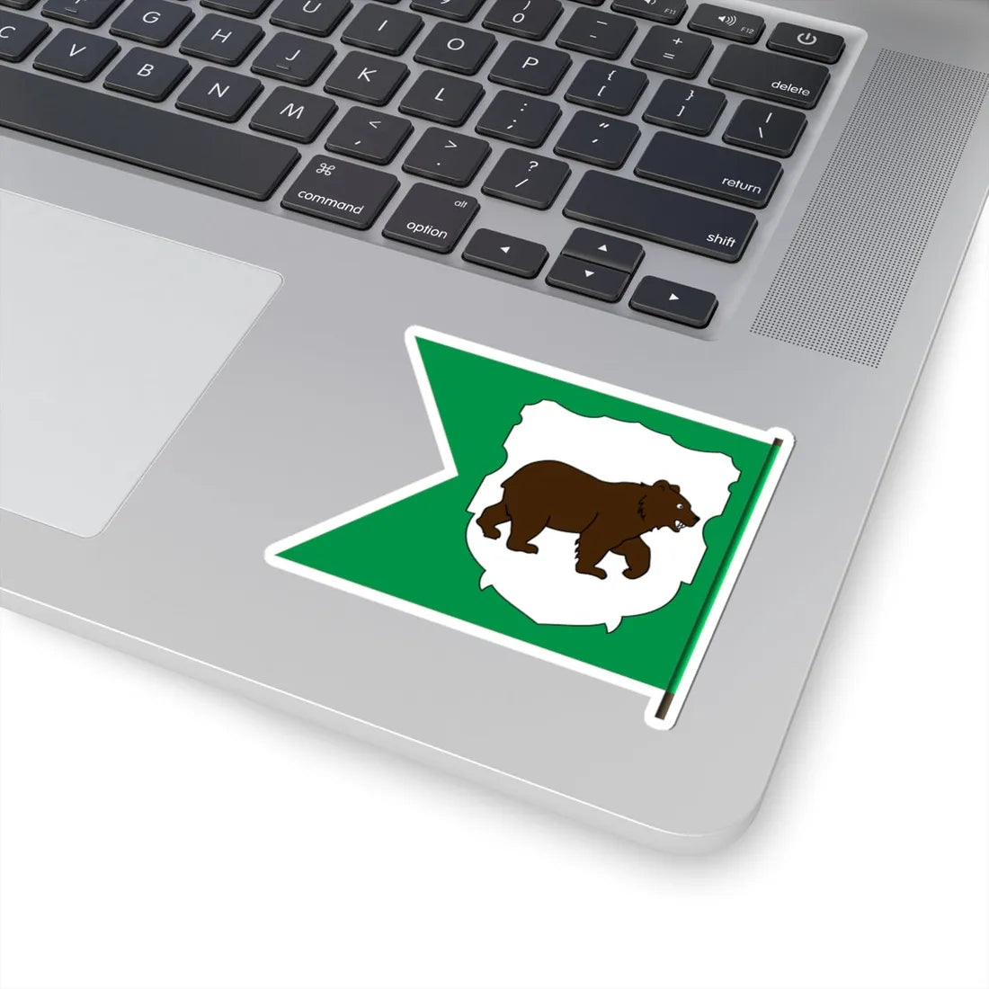 Flag of Kiev Voivodeship 1529-1569-2 (Belarus) (Coat of Arms) STICKER Vinyl Kiss-Cut Decal - The Sticker Space