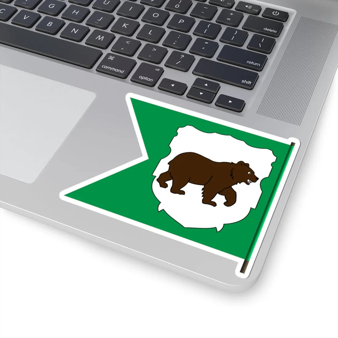Flag of Kiev Voivodeship 1529-1569-2 (Belarus) (Coat of Arms) STICKER Vinyl Kiss-Cut Decal - The Sticker Space